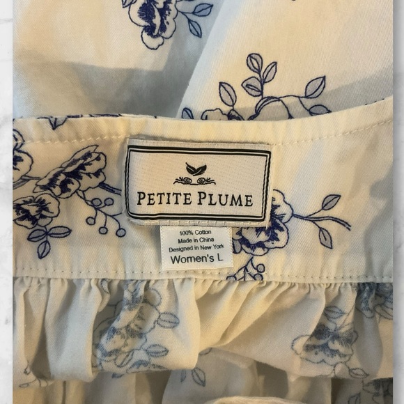 PETITE PLUME Twill Chloe Nightgown - Picture 2 of 8